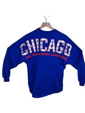 FANATICS Chicago Cubs 2016 World Series Champions Spirit Jersey Women XS